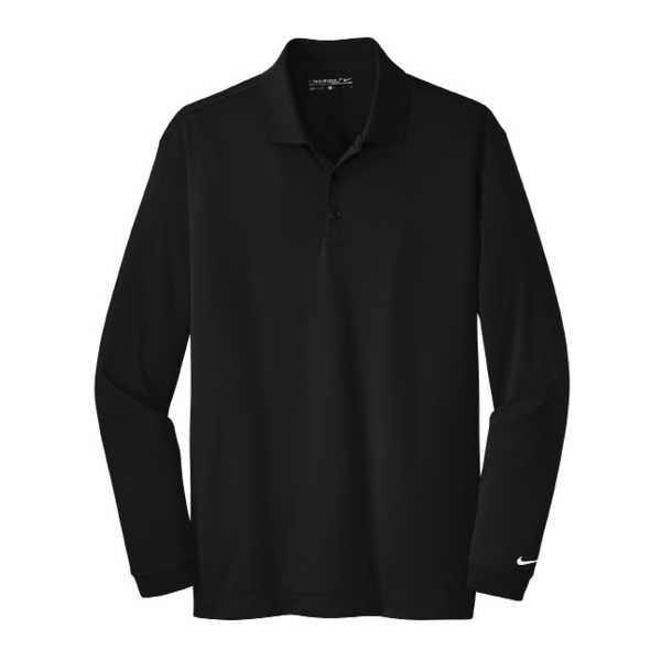 Nike Long Sleeve Dri-FIT Stretch Tech Polo - Image 2